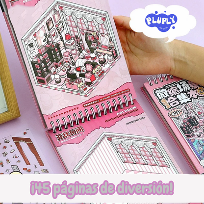 StickerWorld™ – Libro de stickers para crear historias