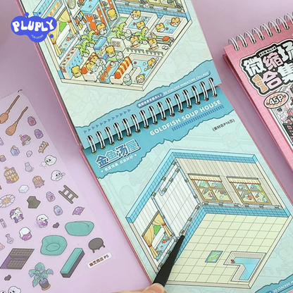 StickerWorld™ – Libro de stickers para crear historias